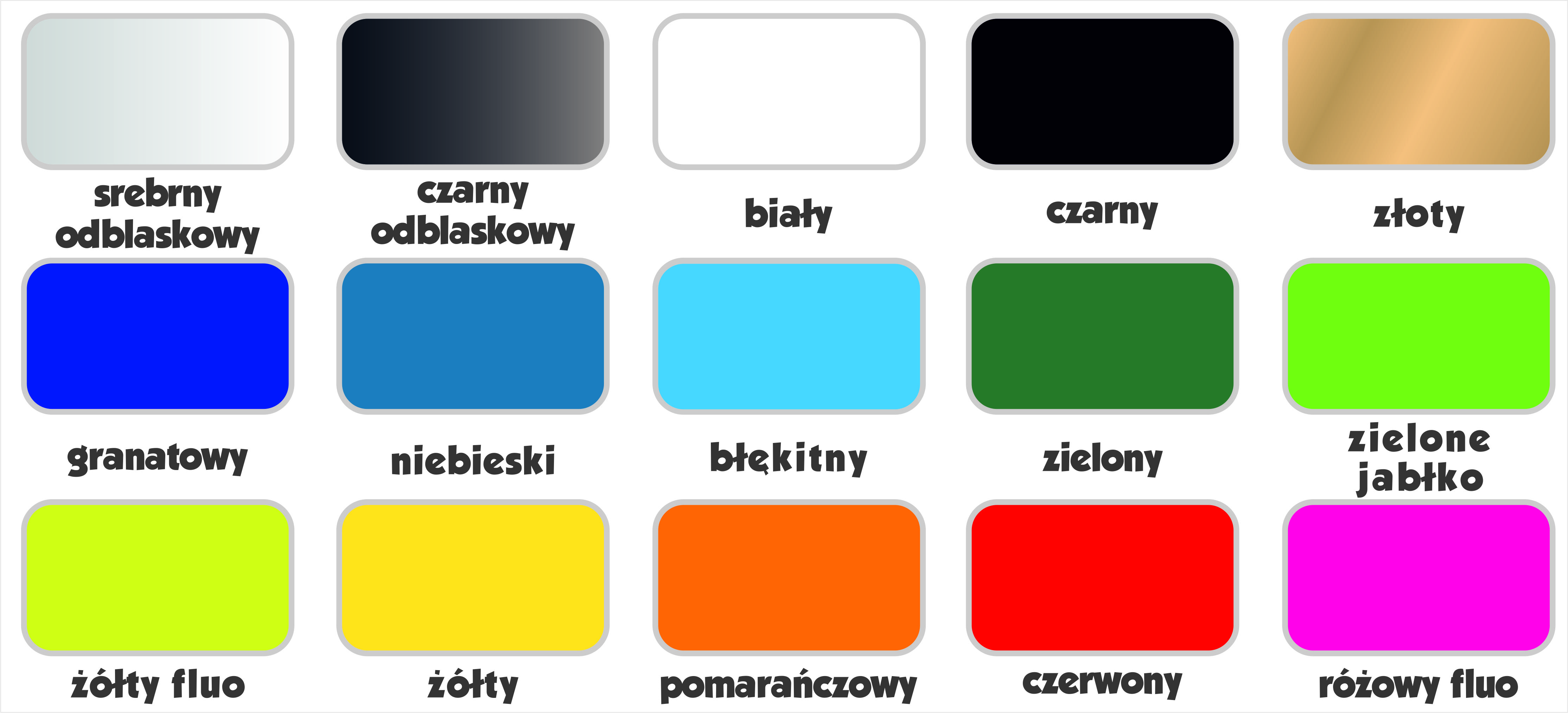 Wzornik kolorów