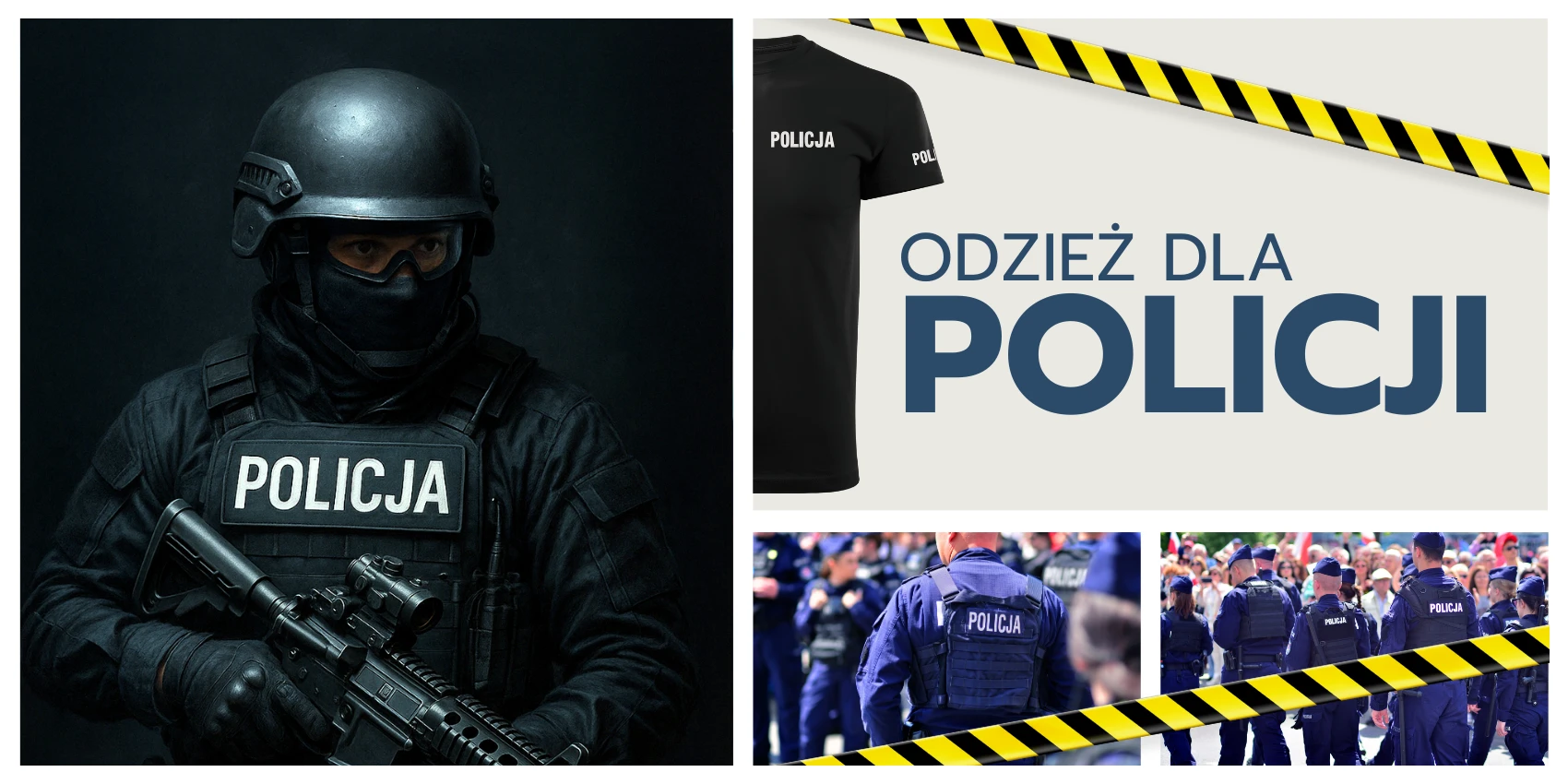 koszulki oraz emblematy dla Policji ✅