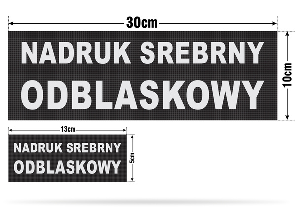 RATOWNIK MEDYCZNY zestaw emblematów odblaskowych
