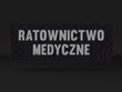 RATOWNICTWO MEDYCZNE emblemat odblaskowy