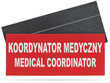KOORDYNATOR MEDYCZNY MEDICAL COORDINATOR naszywka odblaskowa