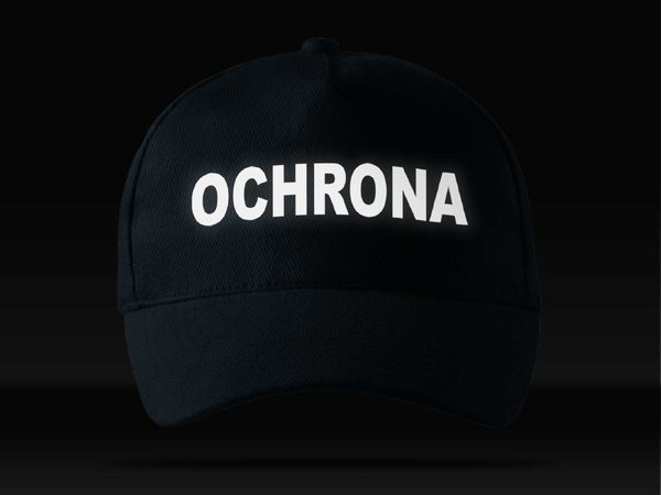 OCHRONA czapka z daszkiem