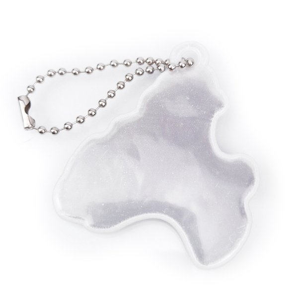 Zawieszka odblaskowa na łańcuszku - STRAŻAK