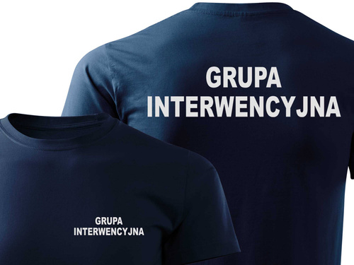 GRUPA INTERWENCYJNA koszulka z nadrukiem