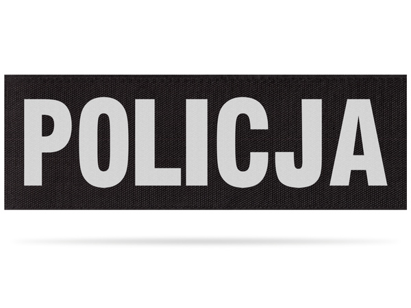 POLICJA emblemat odblaskowy