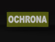 OCHRONA naszywka odblaskowa