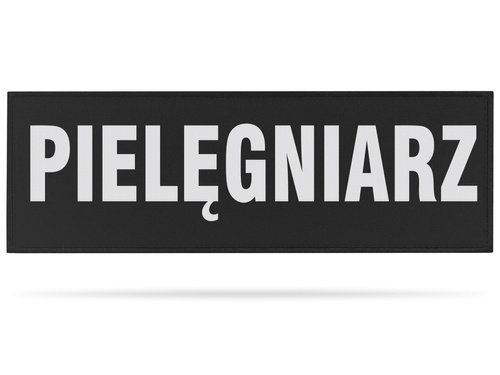 PIELĘGNIARZnaszywka odblaskowa