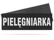 PIELĘGNIARKA naszywka odblaskowa