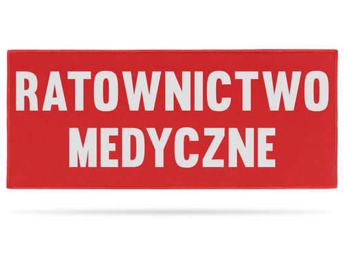 RATOWNICTWO MEDYCZNE naszywka odblaskowa