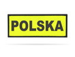 POLSKA naszywka odblaskowa