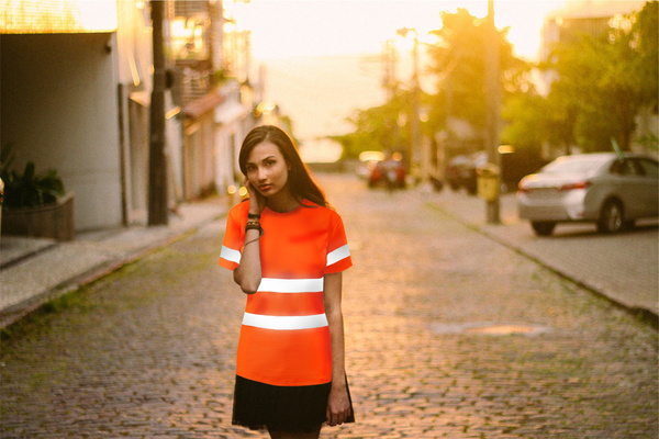 T-shirt z pasami odblaskowymi 3M