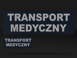 TRANSPORT MEDYCZNY zestaw emblematów odblaskowych