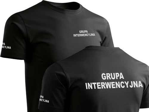 GRUPA INTERWENCYJNA koszulka z nadrukiem