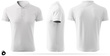 Koszulka męska bawełniana polo - kolor biały