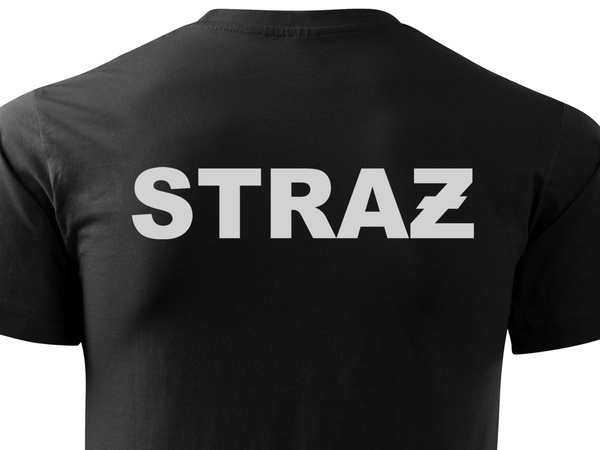 STRAŻ koszulka z nadrukiem