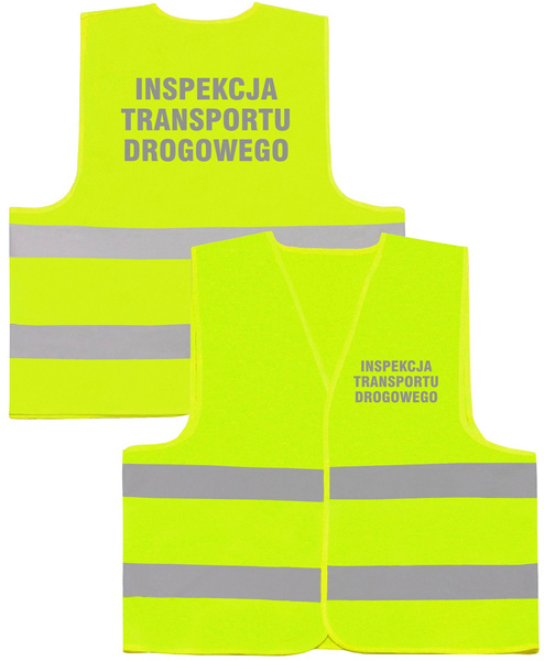 INSPEKCJA TRANSPORTU DROGOWEGO kamizelka odblaskowa