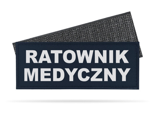 RATOWNIK MEDYCZNY emblemat odblaskowy