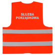 SŁUŻBA PORZĄDKOWA kamizelka odblaskowa