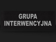 GRUPA INTERWENCYJNA emblemat odblaskowy