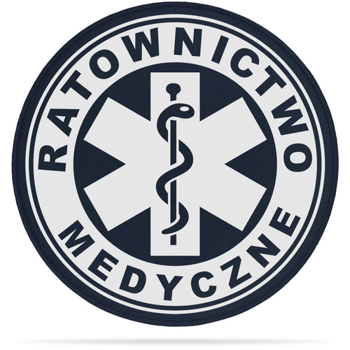 RATOWNICTWO MEDYCZNE naszywka odblaskowa