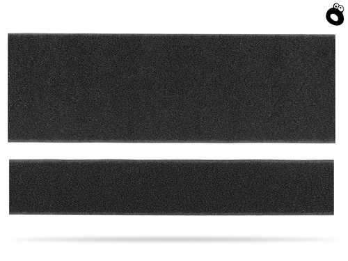 KoKomplet taśm typu rzep do mocowania naszywek na odzieży - 35x15cm