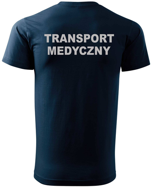 TRANSPORT MEDYCZNY koszulka z nadrukiem