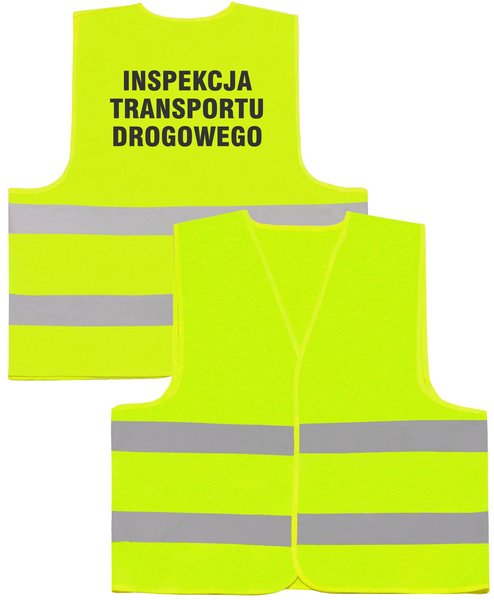INSPEKCJA TRANSPORTU DROGOWEGO kamizelka odblaskowa