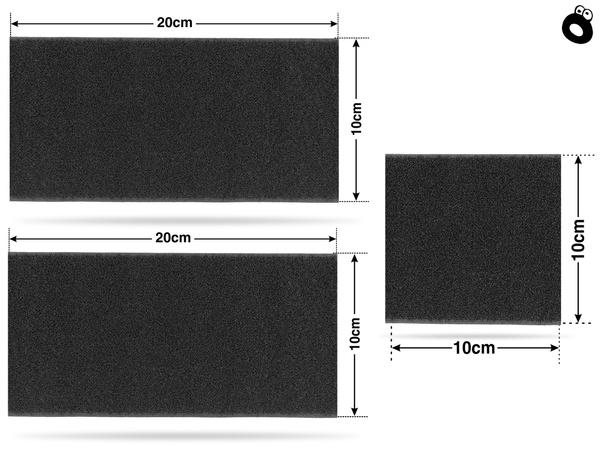 Komplet taśma rzep do naszywek – 19,5 cm + 10 cm