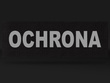 OCHRONA emblemat odblaskowy