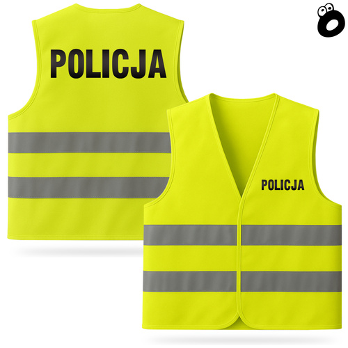 POLICJA kamizelka odblaskowa