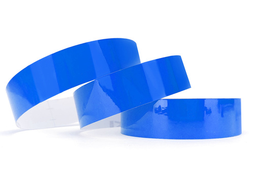 Odblaskowa taśma samoprzylepna niebieska 2,5 cm