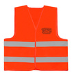 Kamizelka odblaskowa z własnym napisem lub logo