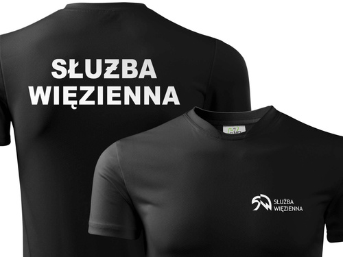 Koszulka termoaktywna T-shirt SŁUŻBA WIĘZIENNA