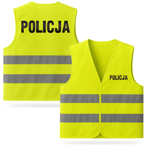 POLICJA kamizelka odblaskowa