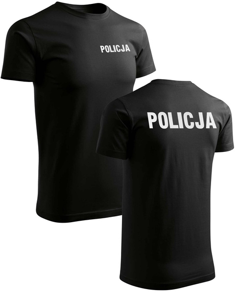 POLICJA koszulka z nadrukiem