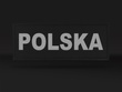 POLSKA naszywka odblaskowa