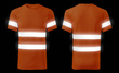T-shirt z pasami odblaskowymi 3M