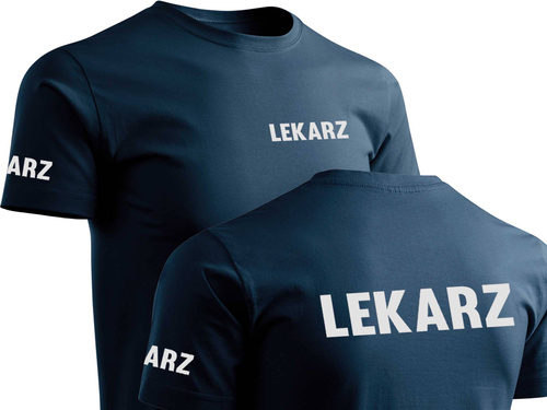 LEKARZ koszulka z nadrukiem