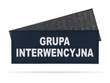 GRUPA INTERWENCYJNA emblemat odblaskowy