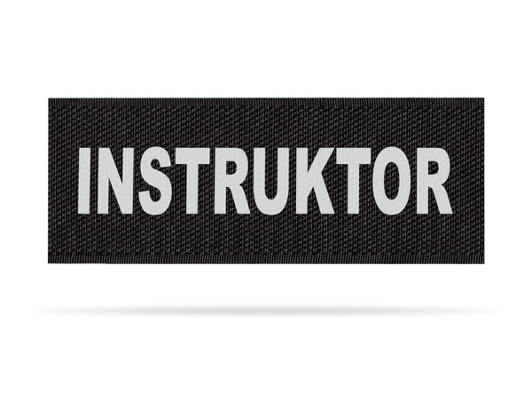 INSTRUKTOR emblemat odblaskowy