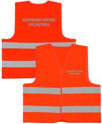 KIEROWANIE RUCHEM PIELGRZYMKA kamizelka odblaskowa