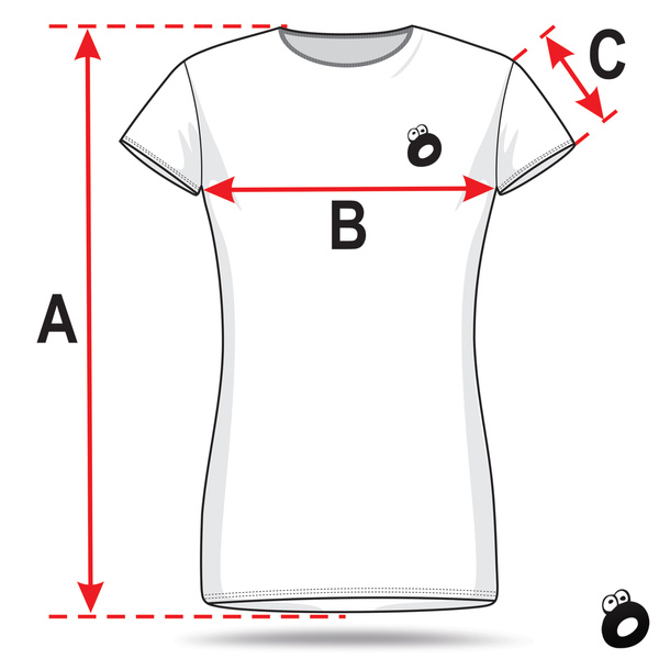 Koszulka damska T-shirt, kolor czarny, nadruk odblaskowy POLICJA