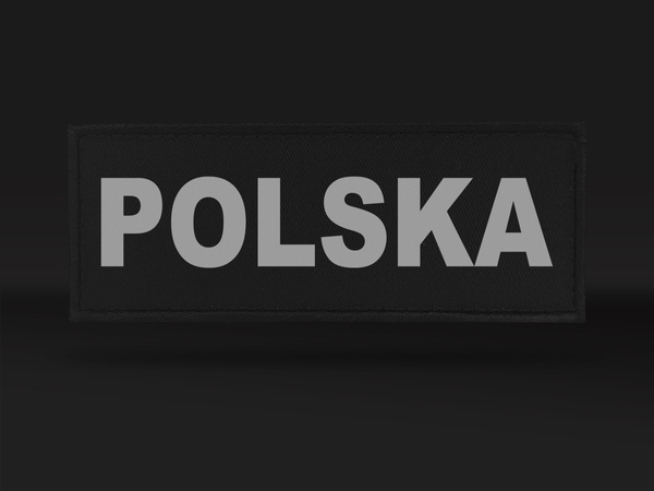 POLSKA naszywka odblaskowa