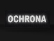 OCHRONA emblemat odblaskowy