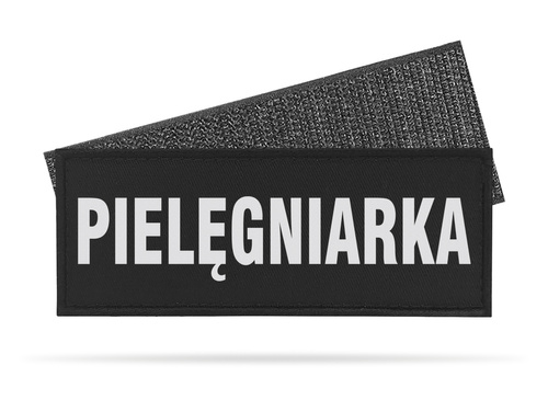 PIELĘGNIARKA naszywka odblaskowa