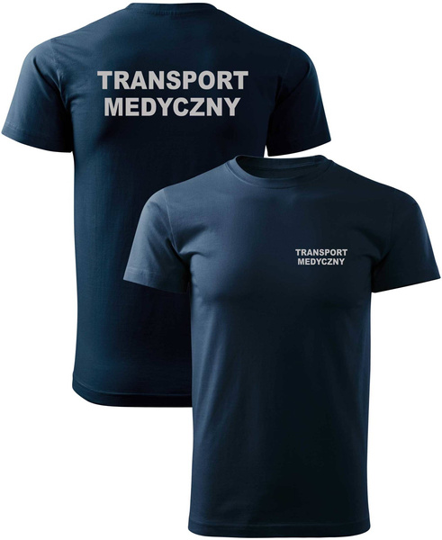TRANSPORT MEDYCZNY koszulka z nadrukiem