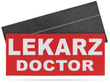 LEKARZ DOCTOR naszywka odblaskowa