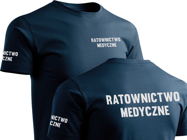 RATOWNICTWO MEDYCZNE koszulka z nadrukiem