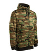 Myśliwska bluza z kapturem – brązowa camo