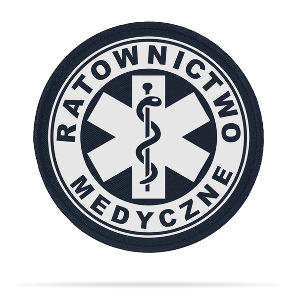 RATOWNICTWO MEDYCZNE naszywka odblaskowa 